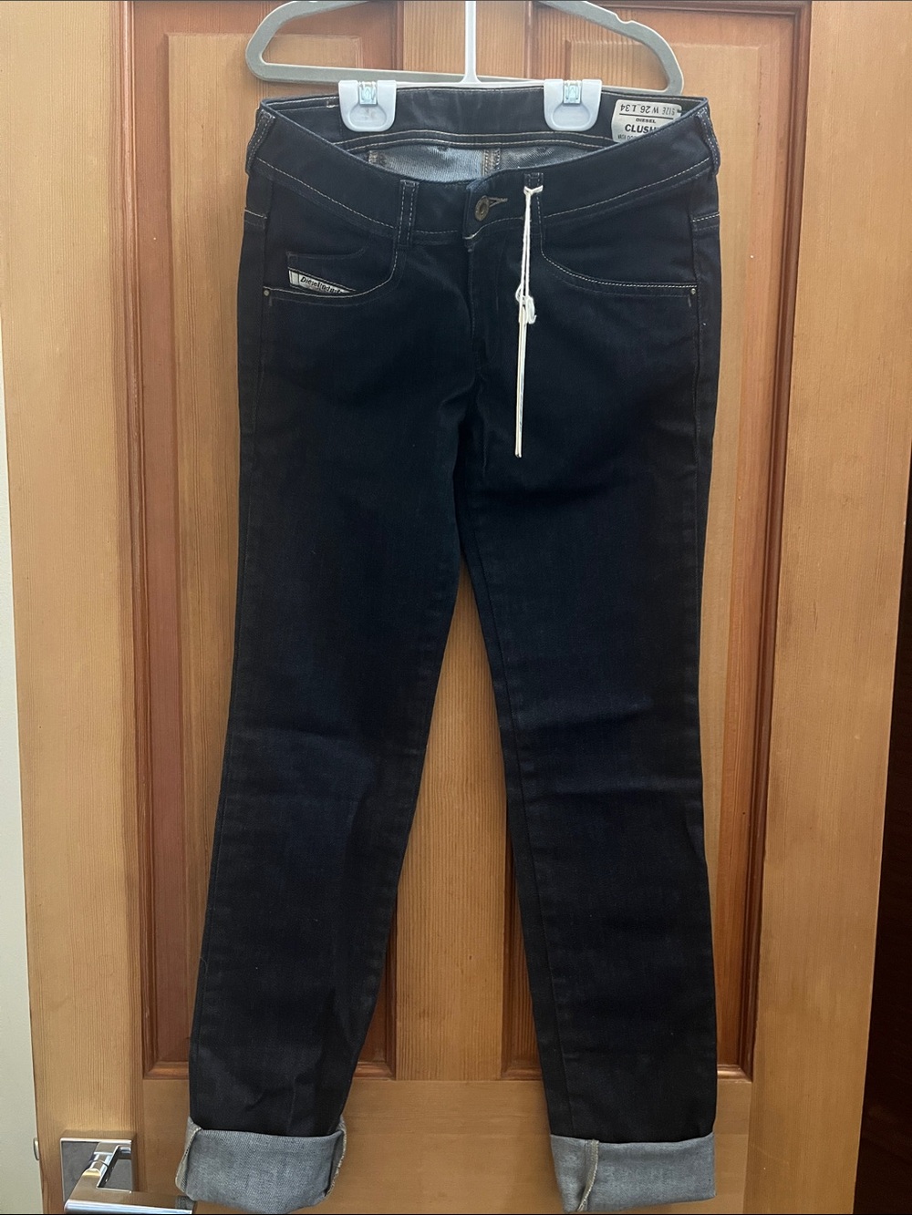 Classic Slim Black Women's Skinny Jeans - Diesel
